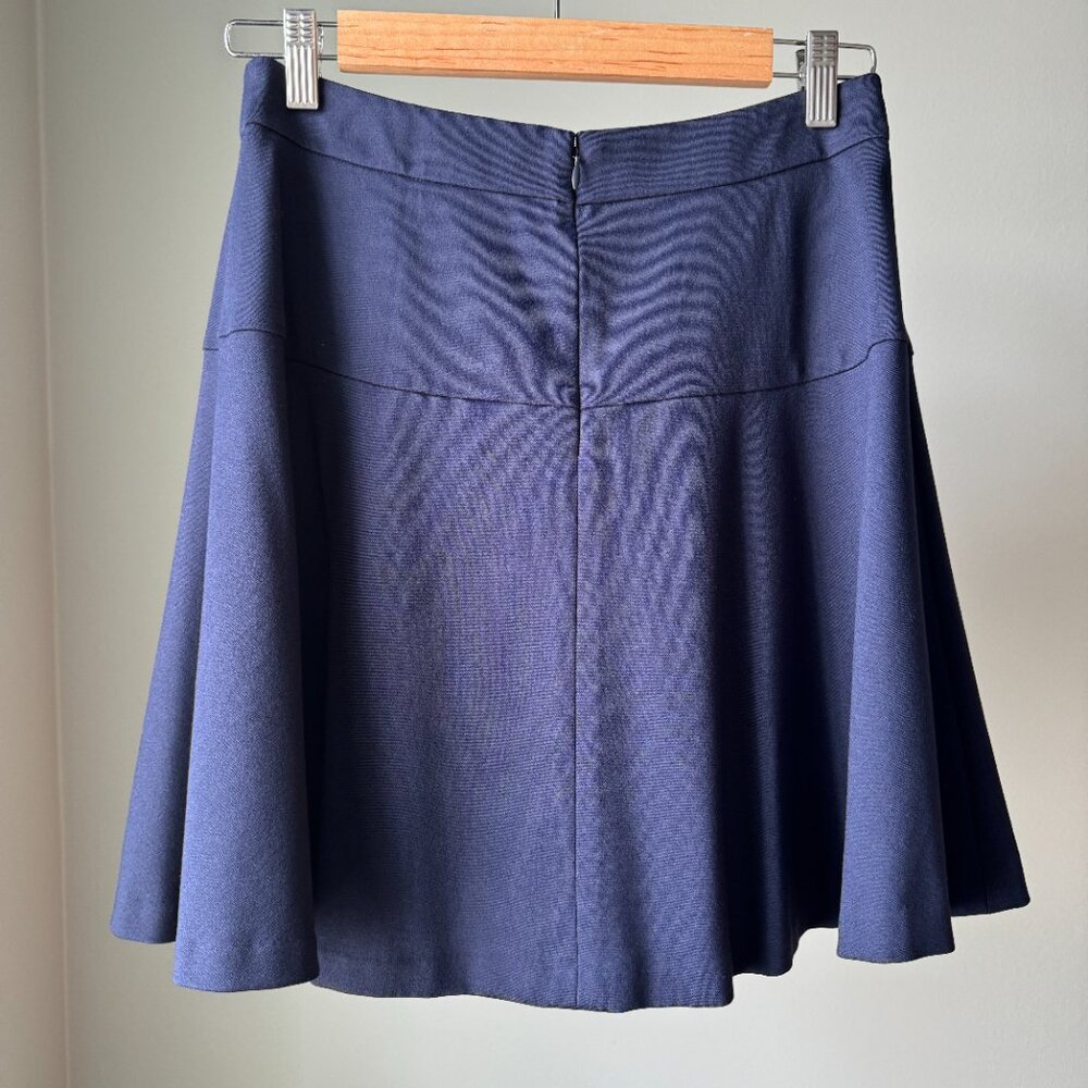 Navy Mini Skirt NWT Petite 4 - Picture 6 of 12